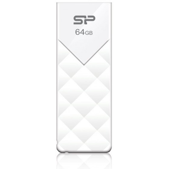 SILICON POWER USB FLASH ULTIMA 64GB USB 2.0 ����� - (SP064GBUF2U03V1W)