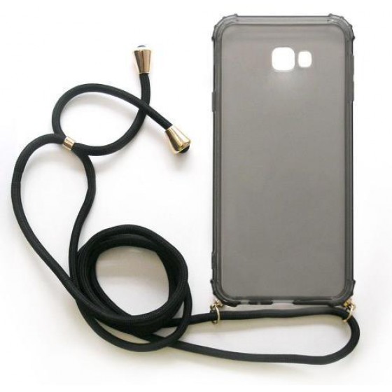 INOS ���� TPU CROSSBODY ��� SAMSUNG J415F GALAXY J4 PLUS 2018 SHOCK PROOF SMOKE - (5205598127565)