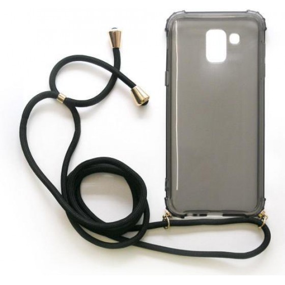 INOS ���� TPU CROSSBODY ��� SAMSUNG J600F GALAXY J6 2018 SHOCK PROOF SMOKE - (5205598127572)