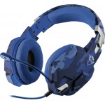 TRUST GXT322B CARUS GAMING HEADSET FOR PS4 BLUE CAMO - (23249)