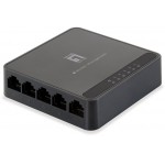 LEVEL ONE GBE SWITCH 5-PORT 10/100/1000MBPS VER. 1.0 - (GEU-0522)