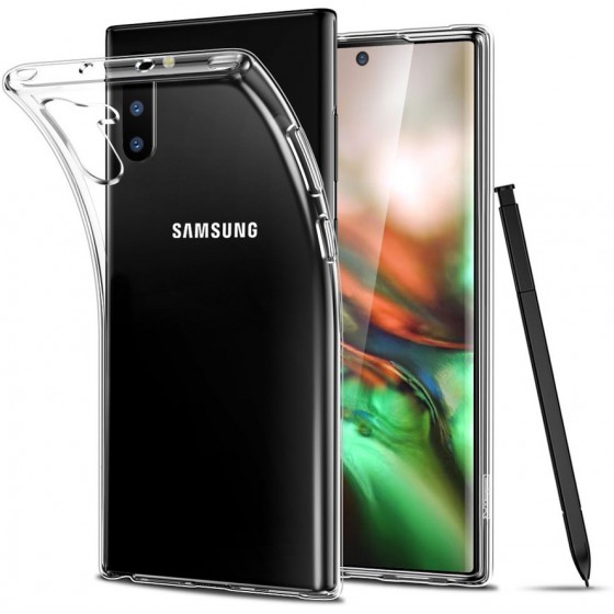 POWERTECH ���� CLEAR 0.5MM TPU ��� SAMSUNG NOTE 10 ������� - (MOB-1372)