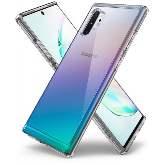 POWERTECH ���� CLEAR 0.5MM TPU SAMSUNG NOTE 10 PLUS ������� - (MOB-1373)