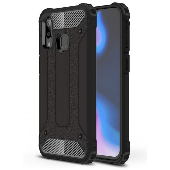 POWERTECH ���� HYBRID PROTECT ��� SAMSUNG GALAXY A40 ����� - (MOB-1324)