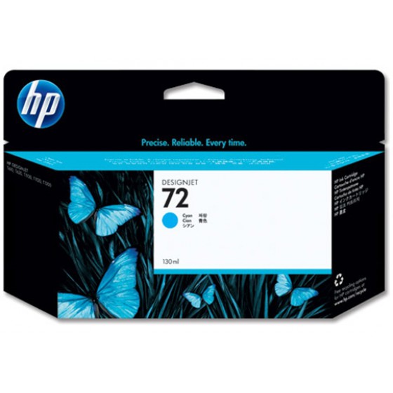 HP ������ INKJET NO.72 HC CYAN 130ML - (C9371A)