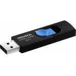 ADATA FLASH USB DRIVE 64GB USB3.1 BLACK BLUE - (AUV320-64G-RBKBL)