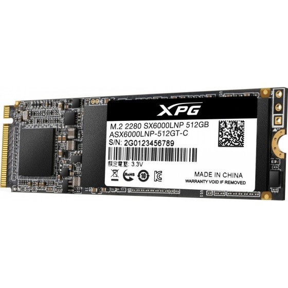 ADATA SSD M.2 NVME PCI-E 512GB - (ASX6000LNP-512GT-C)