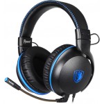 SADES GAMING HEADSET FPOWER MULTIPLATFORM 3.5MM - (SA-717-BL)