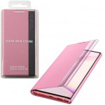 SAMSUNG ���� ��� NOTE 10 N970 CLEAR VIEW STANDING PINK - (EF-ZN970CPEGWW)