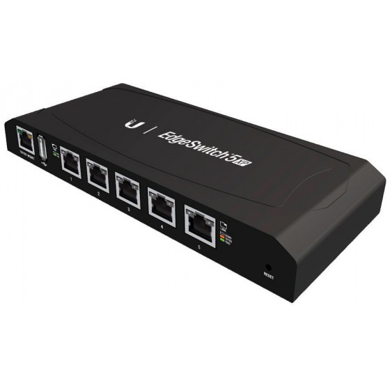 UBIQUITI EDGE SWITCH 5-PORT GIGABIT POE 24V/2.5A - (ES-5XP)