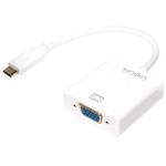 LOGILINK TYPE-C TO VGA CONVERTER - (UA0237A)