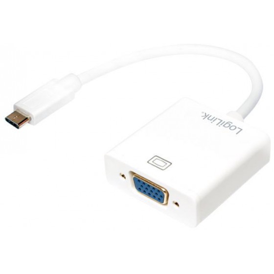 LOGILINK TYPE-C TO VGA CONVERTER - (UA0237A)