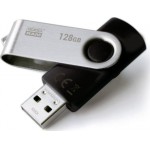 GOODRAM USB 2.0 FLASH DRIVE UTS2 128GB BLACK - (UTS2-1280K0R11)