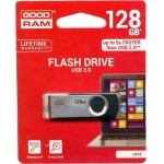 GOODRAM USB 3.0 FLASH DRIVE UTS3 128GB BLACK - (UTS3-1280K0R11)