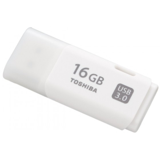 TOSHIBA HAYABOYSA USB 3.0 WHITE 16GB U301 - (THN-U301W0160E4)
