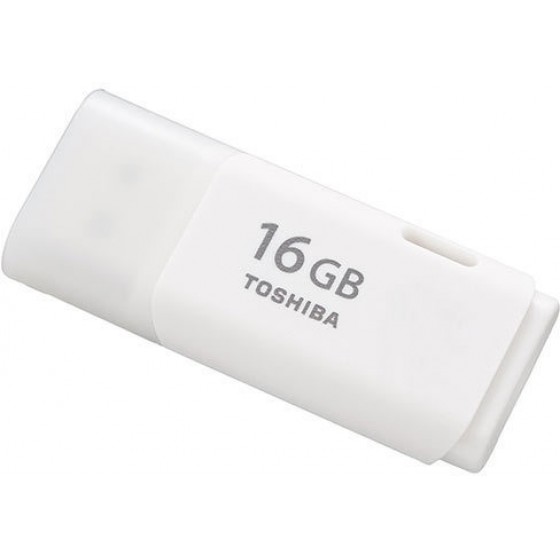 TOSHIBA USB 16GB HAYABUSA U202 WHITE - (THN-U202W0160E4)