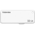 TOSHIBA USB 2.0 FLASH STICK 32GB U203 WHITE - (THN-U203W0320E4)