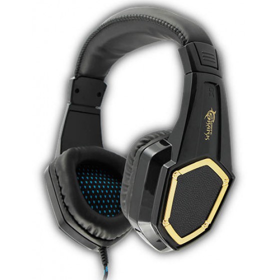 WHITE SHARK GAMING HEADSET CHEETAH BLACK - (GH-1642)