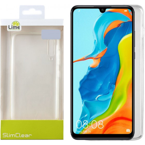 LIME SUCCESSORIES ���� ��� HUAWEI P30 LITE SLIMCLEAR TPU ������� - (5205308232985)