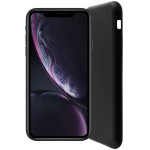 LIME SUCCESSORIES ���� ��� IPHONE XR VELVET TPU 4 SIDE BLACK - (5205308242496)