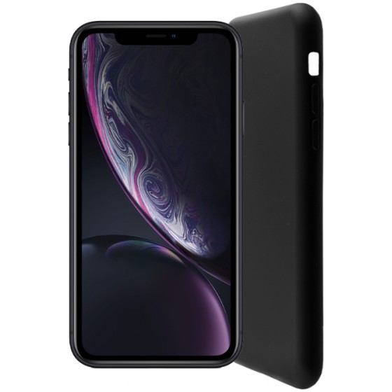 LIME SUCCESSORIES ���� ��� IPHONE XR VELVET TPU 4 SIDE BLACK - (5205308242496)