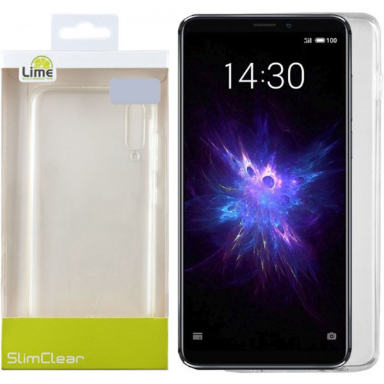 LIME SUCCESSORIES ���� ��� MEIZU NOTE 8 SLIMCLEAR TPU ������� - (5205308233081)