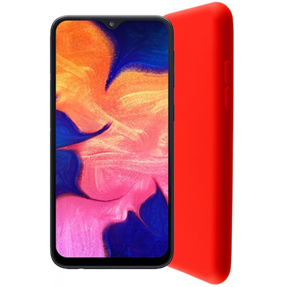 LIME SUCCESSORIES ���� ��� SAMSUNG A10 2019 A105 VELVET TPU 4 SIDE RED - (5205308242281)