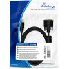 ������� MEDIARANGE HDMI TO DVI CONNECTION 24+1 PIN 2.0M BLACK - (MRCS132)