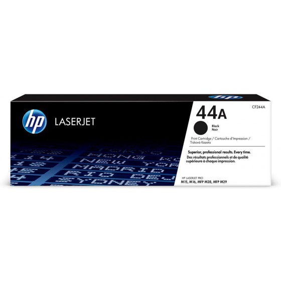HP TONER 44A LASERJET BLACK 1.0K - (CF244A)