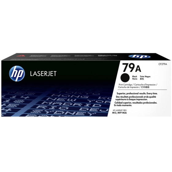 HP TONER 79A LASERJET BLACK 1.0K - (CF279A)