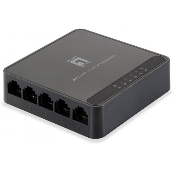 LEVELONE ETHERNET SWITCH FEU-0512 5-PORT 10/100MBPS VER. 1.0