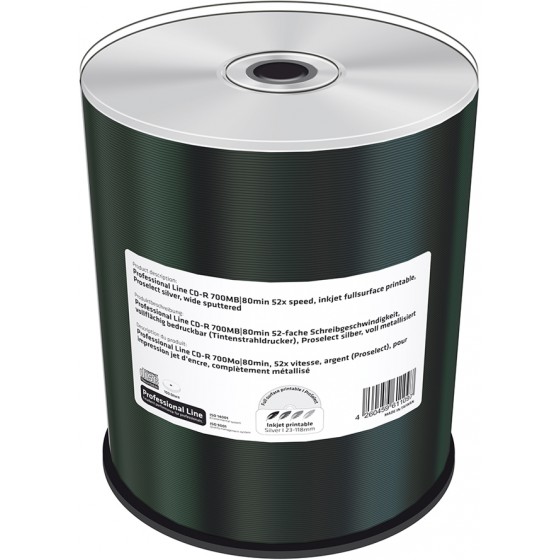 MEDIARANGE PROFESSIONAL LINE CD-R 700MB - (MRPL502)