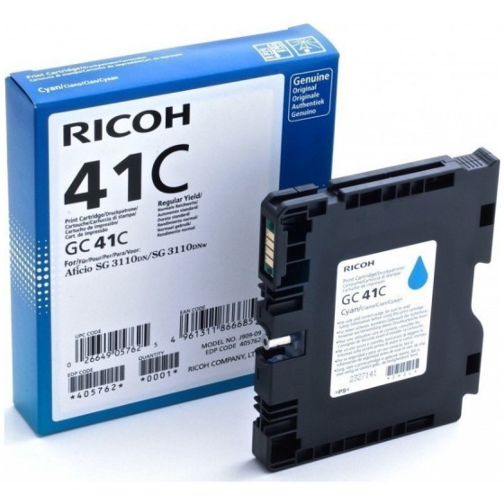 RICOH AFICIO SG3100 SERIES INK CYAN 2.2K - (405762)