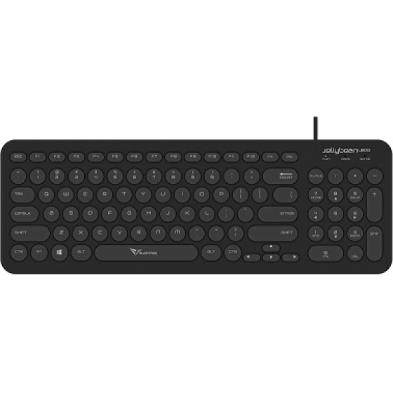 ALCATROZ WIRED KEYBOARD JELLYBEAN U200 BLACK - (U200B)