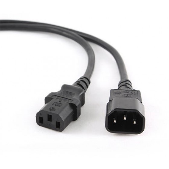 CABLEXPERT POWER CORD C13 TO C14 1.8M - (PC-189)