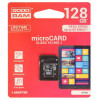 GOODRAM MICRO SD CARD 128GB CL 10 WITH ADAPTER M1AA - (M1AA-1280R12)