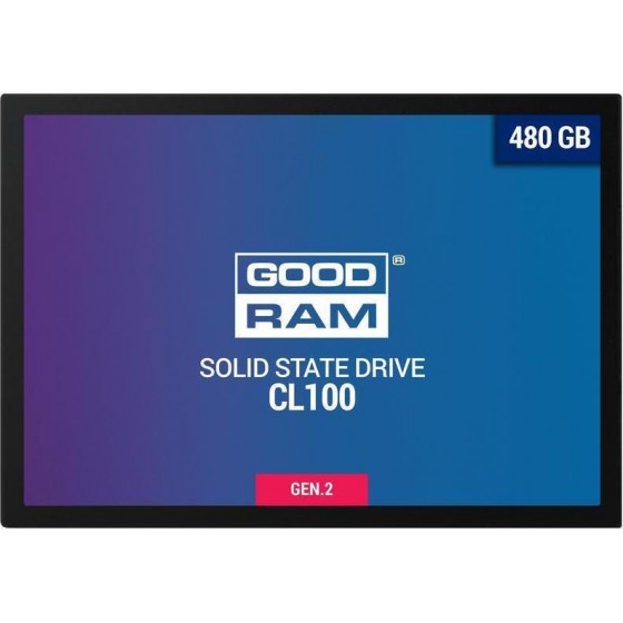 GOODRAM SSD CL100 GEN2 480GB SATA III 2.5 - (SSDPR-CL100-480-G2)