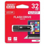 GOODRAM USB 3.0 FLASH DRIVE 32GB BLACK UMM3 - (UMM3-0320K0R11)