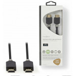 NEDIS HIGH SPEED HDMI CABLE WITH ETHERNET HDMI CONNECTOR 2M - (CVBW34000AT20)
