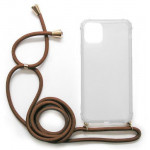INOS ���� TPU CROSSBODY ��� APPLE IPHONE 11 PRO SHOCK PROOF ������� �� ���� STRAP - (5205598128630)