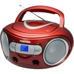 TOSHIBA AUDIO PORTABLE CD BOOMBOX RED - (TY-CRS9-RED)