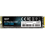SILICON POWER SSD PCIE GEN3X4 P34A60 M.2 2280 512GB - (SP512GBP34A60M28)