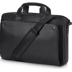 HP CARRYING CASE 15.6 EXECUTIVE BLACK LEATHER TOP LOAD - (1LG83AA)