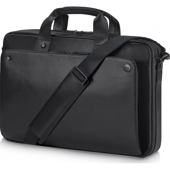 HP CARRYING CASE 15.6 EXECUTIVE BLACK LEATHER TOP LOAD - (1LG83AA)