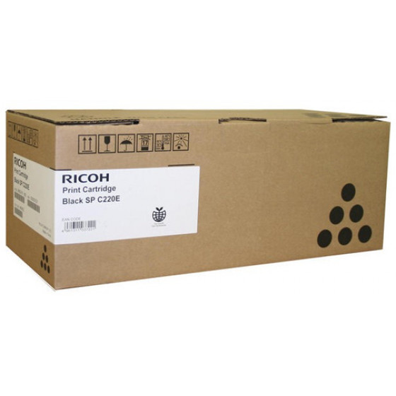 RICOH AFICIO TONER ��� SP C220/221/222 BLACK 2K - (406052)