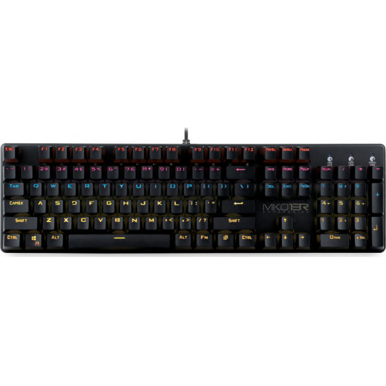 ARMAGGEDDON OPTICAL MECHANICAL RGB KEYBOARD BLACK - (MKO-13RB)