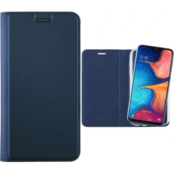 IDOL 1991 ���� ��� SAMSUNG A20E 2019 A202 PRIME MAGNET BOOK STAND DARK BLUE - (5205308239564)