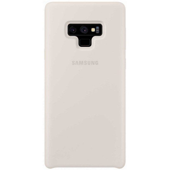 SAMSUNG SILICONE COVER GALAXY NOTE 9 WHITE - (EF-PN960TWEGWW)