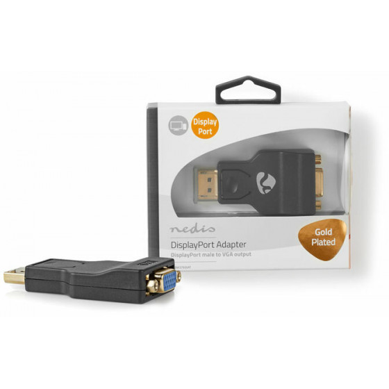 NEDIS CCBW37935AT DISPLAYPORT TO VGA ADAPTER