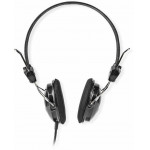 NEDIS HPWD1103BK ON-EAR HEADPHONES WIRED 1.10M BLACK